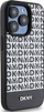Mbulesë DKNY MagSafe për iPhone 15 Pro, lëkurë PU, e zezë