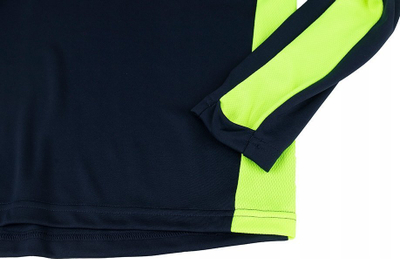 Bluzë sportive Nike Academy 23 Drill Top M DR1352 452, Dri FIT, me zinxhir çerek, blu navy me jeshile