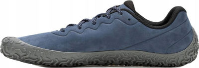 Këpucë për burra Merrell Vapor Glove 6 LTR M J067865, lëkurë natyrale, taban Vibram, blu