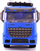 Kamion lodër Gazelo Toy Set Truck Car, shkallë 1:14, me drita edhe zë, blu