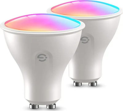 Llambë inteligjente Philips Hue E14 B39, 3.7W, RGBW, set 2 copë, e bardhë