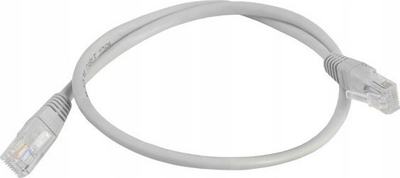 Kabllo rrjeti Lexton Patchcord UTP Cat5e, RJ45 8p8c, 0.5m, gri