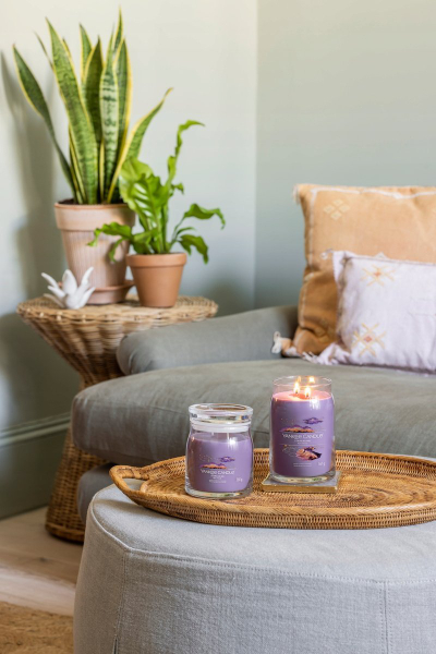 Qiri aromatik Yankee Candle Signature Stargazing, 567 g, 90 orë djegie, kavanoz qelqi