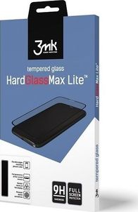 Mbrojtës ekrani 3MK HardGlass Max Lite Huawei Y7 2019, xham i temperuar 9H, kornizë e zezë
