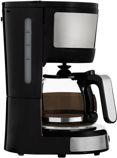 Апарт за филтер кафе Tesla CoffeeMaster ES200, 0.75L, повторно употреблив филтер, црн