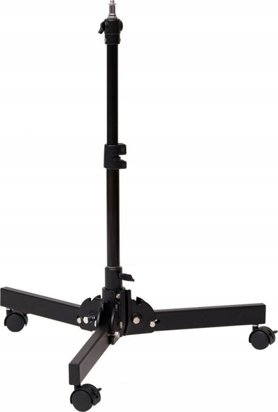 Stativ studio GlareOne Mini Glide, me rrota, i ulët, i zi
