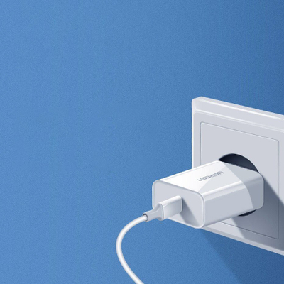 Karikues muri Ugreen CD137, 1x USB C 3A, PD 3.0 QC 4.0 Plus, i bardhë