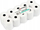Letër termike Emerson RT04430WBPAF, 44x30 mm, BPA Free, e bardhë
