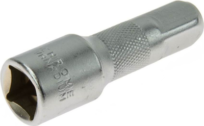 Zgjatues për çelësa 1/2" CrV, 250mm, metalik