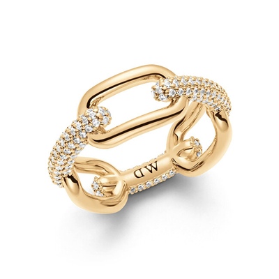Unazë për femra Daniel Wellington, e artë