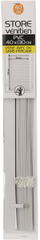 Perde horizontale PVC Venetian, 40x130cm, e bardhë
