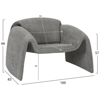 Kolltuk LAFORGE (HM9679.01), gri