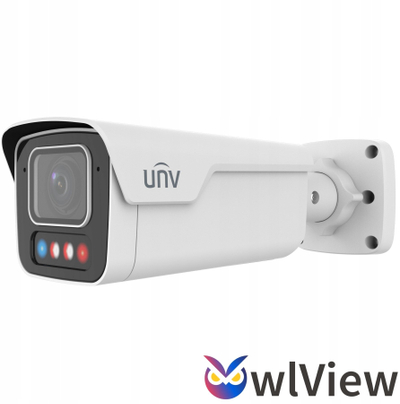 Kamerë IP Uniview IPC2B14SE-ADF28KMC-WP-I1, 4MP, PoE, e bardhë