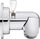 Rubinet Invena krom (AU-00-P03)