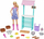 Set loje Barbie Careers Farmers Market, me kukull bionde, me mobilje edhe aksesorë, shumëngjyrësh