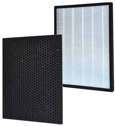 Set filterash për pastrues ajri Webber AP8400 AP8410, HEPA, karbon aktiv, i zi