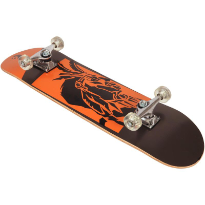Skateboard Best Sporting Indian, dru panje 9 shtresa, kushineta ABEC 7, portokalli