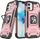 Mbrojtëse telefoni Wozinsky Ring Armor për iPhone 14, me unazë mbajtëse, ngjyrë e artë