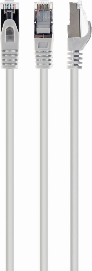 Kabllo rrjeti Gembird PP6A-LSZHCU-W-1M, 1m, Cat.6A S/FTP LSZH, e bardhë