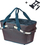 Shportë e pasme biçiklete Basil Carry All MIK, 22L, poliester kundra ujit, blu navy