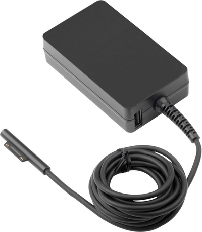 Karikues për laptop MicroBattery, 65W, 4.3A, 15V, i zi