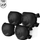 Set mbrojtës Scoot&amp;Ride Protector S, për fëmijë 2–5 vjeç, i zi gri