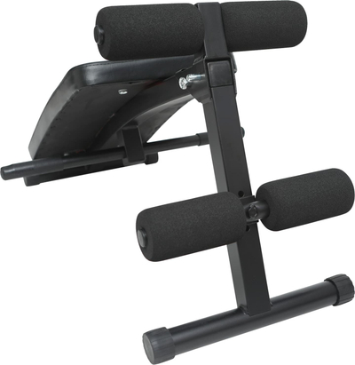 Stol pjerrës për bark Rebel Active RBA-2005, kapacitet 120kg, për ushtrime në shtëpi, i zi