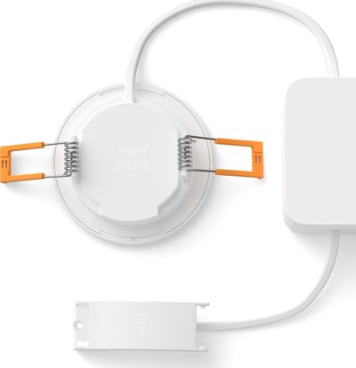 Panel tavani Philips Hue Slim Flush Mount 929003712102, 24.9W, 16M ngjyra, i bardhë