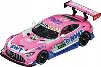 Maket gare Carrera Evolution Mercedes AMG GT3 Evo, shkallë 1:32, me drita, rozë