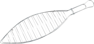Rrjetë pjekjeje për peshk Master Grill&amp;Party, çelik inox, 42.5 x 9.5 cm