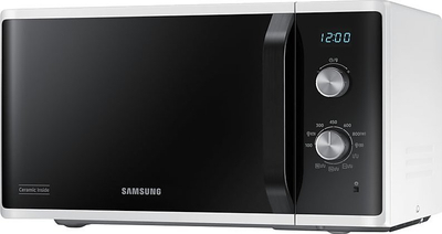 Mikrovalë me grill Samsung MG23K3614AW, 23L, 800W, e bardhë