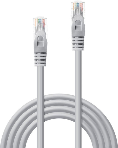 Kabllo rrjeti LINDY 2m Cat.5e U UTP, RJ45, gri