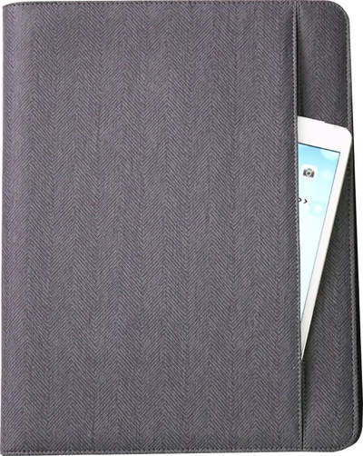 Organizues personal Genie 12668, A4, lëkurë artificiale edhe najlon, i zi
