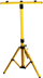Stativ për llampa pune Bemko Double LED Workshop, 65-160 cm, çelik, i verdhë