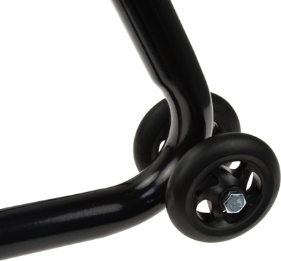 Stendë motori Geko Motorcycle Stand, mban deri 340 kg, metal, e zezë