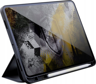 Këllëf tablet 3mk Soft Tablet Case për Xiaomi Pad 6, silikoni TPU, me palosje trefishe, i zi