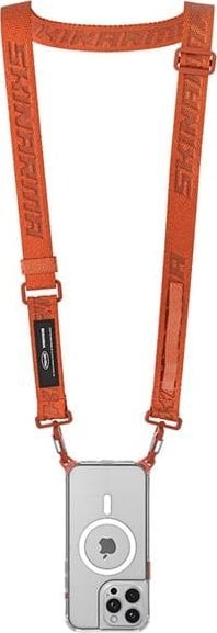 Rrip universal për telefon Skinarma Scout Xe, najloni, portokalli