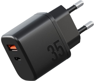 Karikues muri Energea Bazic Goport Velox, 35W GaN, 1x USB C 1x USB A, i zi