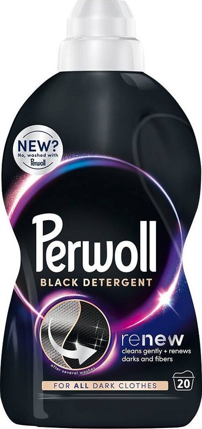 Detergjent xhel për rroba Perwoll Black, 20 larje, 1000 ml