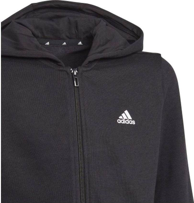 Hanor me kapuç adidas Essentials Full Zip Jr GN4020, për kalamaj, i zi
