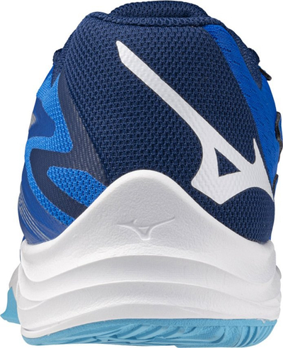 Atlete volejbolli për kalamajt Mizuno Lightning Star Z7 Jr, për sallë, taban gome non marking, blu