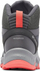 Këpucë trekking Columbia Trailstorm Ascend Mid WP W, për goca, të papërshkueshme nga uji, gri