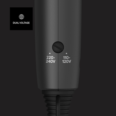 Tharëse flokësh Taurus Studio Glow 1500, 1400W, palosëse, e zezë