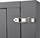 Kabinet rack muri Tripp Lite SRW12USDPG, 12U, derë akrilike, i zi