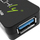 Kabllo USB Techly ICUR30100G, USB 3.2 Gen 1, 10 m, e zezë
