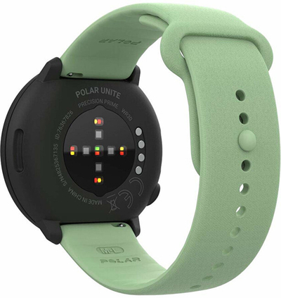 Rrip për matës aktiviteti Polar Unite 20 mm S / M 91081805, gjelbërt