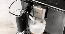 Makina automatike për kafe Philips Series 5500 LatteGo EP5546/70, 20 receta, sistem LatteGo, e zezë argjendi
