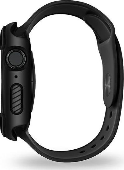 Mbrojtëse UNIQ Torres për Apple Watch Series 4 5 6 SE 40mm, xham i temperuar, e zezë
