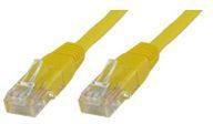 Kabllo rrjeti MicroConnect UTP610Y, RJ45 RJ45, Cat 6, 10m, e verdhë