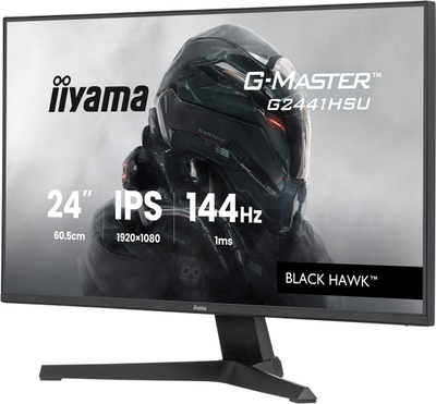 Monitor gaming iiyama G-Master G2441HSU-B1, 24", IPS Full HD 144Hz, i zi